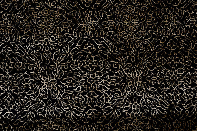 Designerski dywan - 181 x 123 cm - ciemny beż