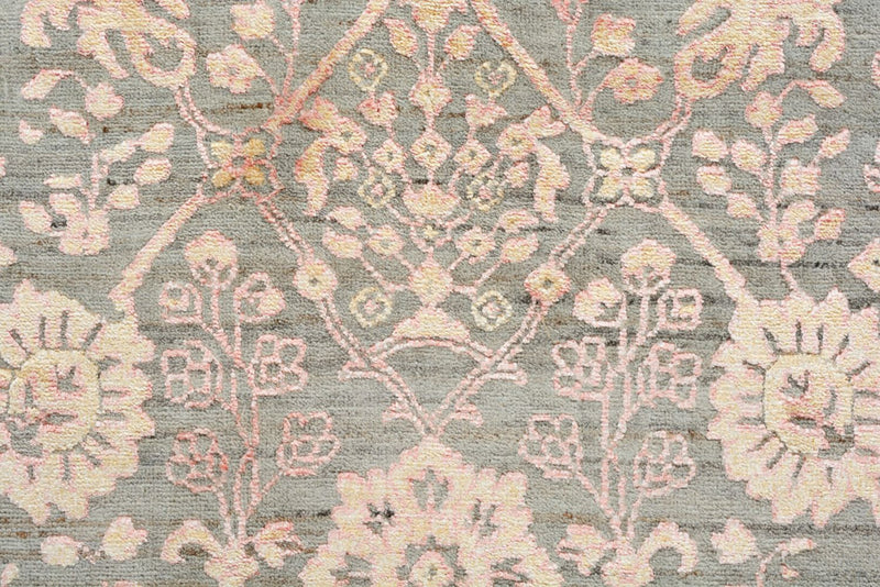 Designerski dywan - 238 x 178 cm - łososiowy