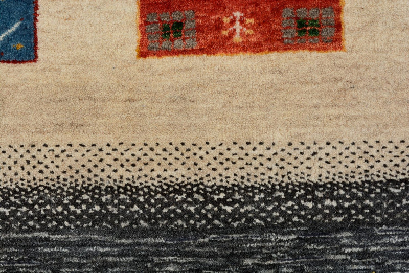 Dywan Gabbeh - Loribaft Indus - 356 x 252 cm - wielokolorowy