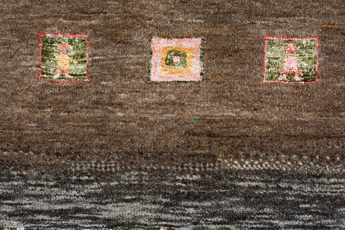 Dywan Gabbeh - Loribaft Indus - 307 x 250 cm - wielokolorowy