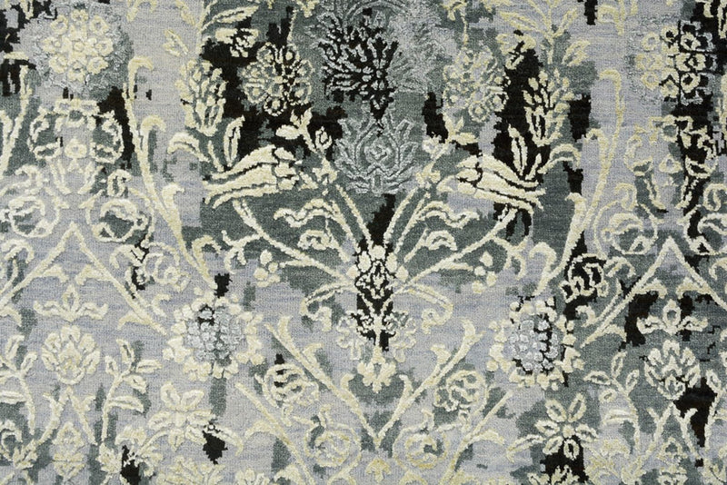 Designerski dywan - 245 x 173 cm - jasnoszary