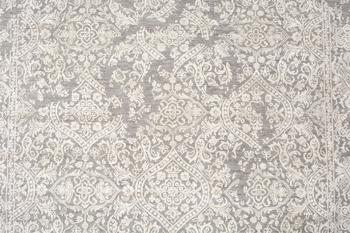 Designerski dywan - 241 x 172 cm - jasnoszary