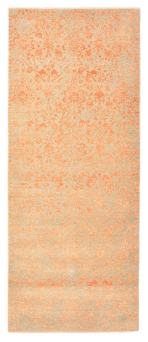 Biegacz Designerski dywan - 300 x 123 cm - pomarańczowy