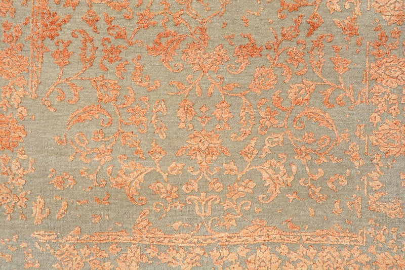 Designerski dywan - 153 x 94 cm - pomarańczowy