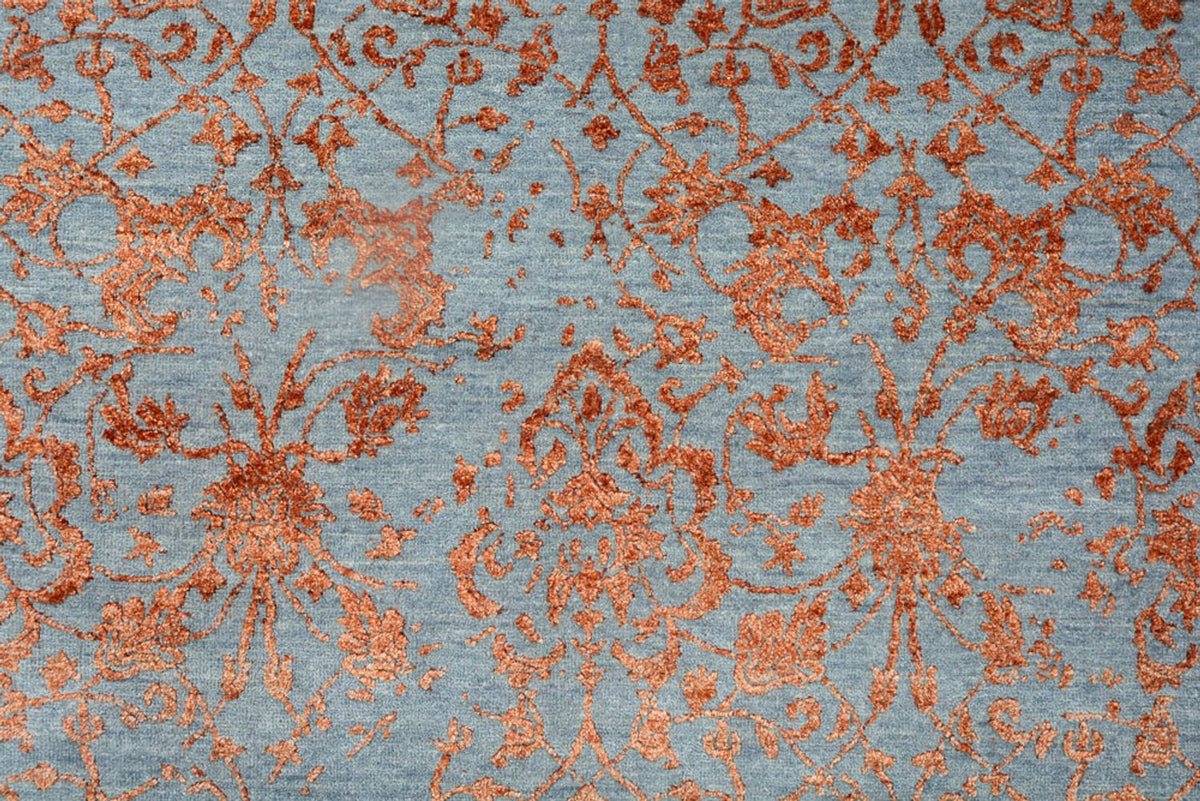 Biegacz Designerski dywan - 308 x 122 cm - różowy