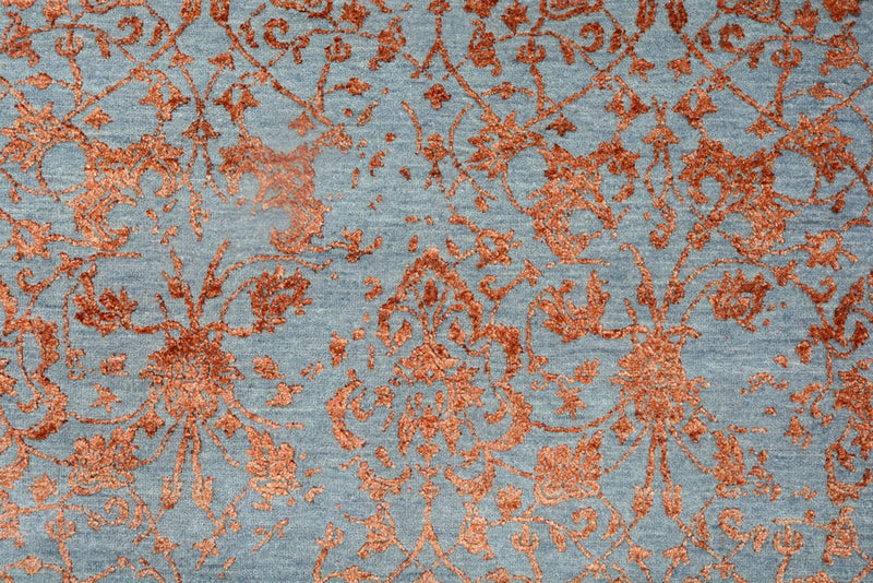 Biegacz Designerski dywan - 308 x 122 cm - różowy