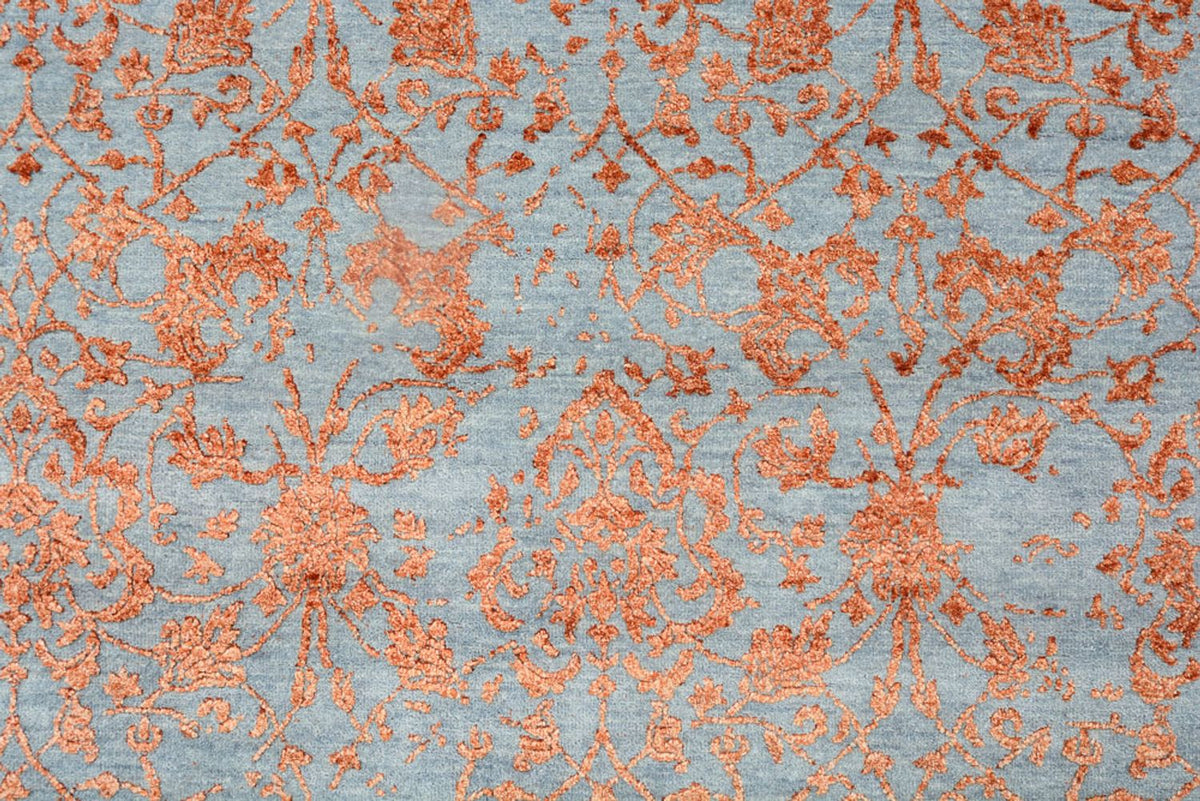 Biegacz Designerski dywan - 308 x 124 cm - różowy