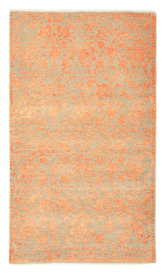 Designerski dywan - 153 x 92 cm - pomarańczowy