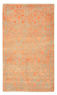 Designerski dywan - 154 x 92 cm - pomarańczowy