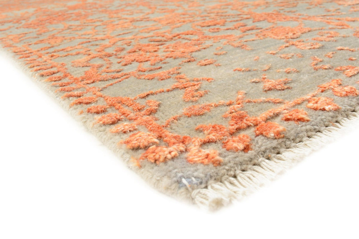 Designerski dywan - 154 x 92 cm - pomarańczowy