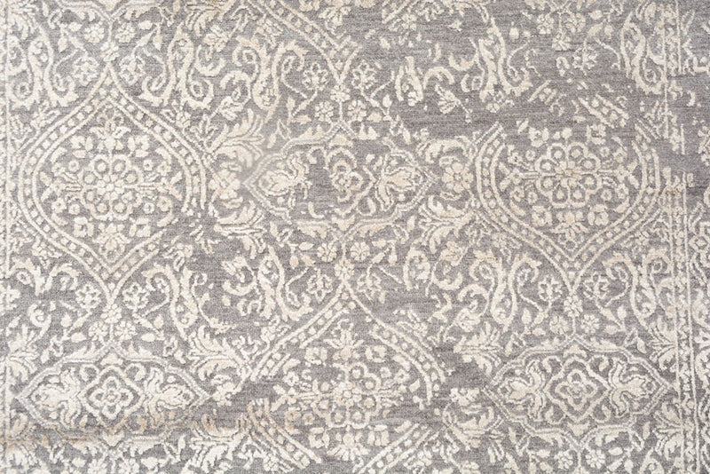 Biegacz Designerski dywan - 304 x 122 cm - szary