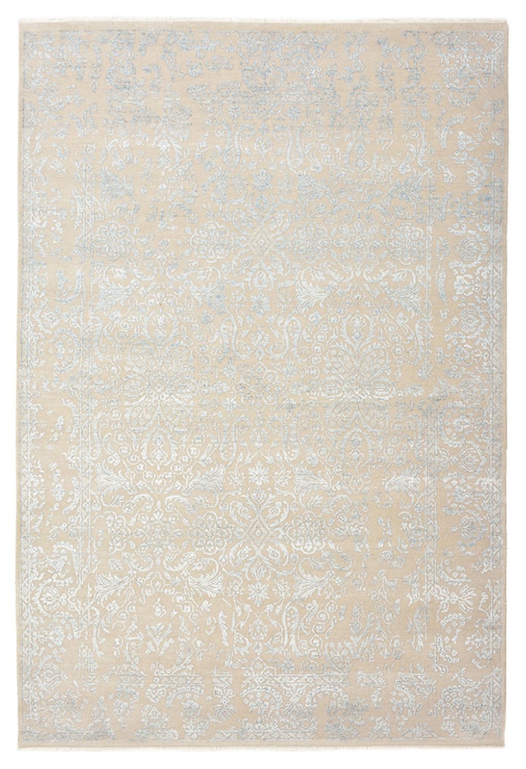 Designerski dywan - 243 x 166 cm - jasnoszary