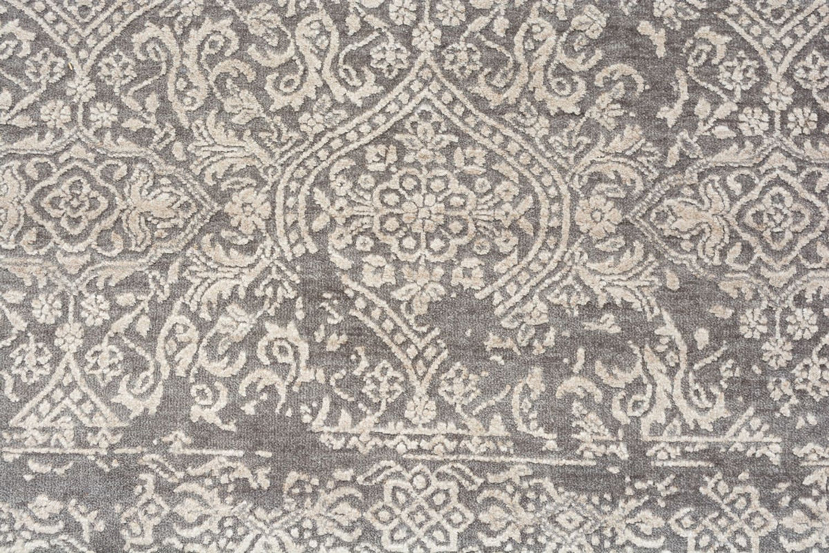 Designerski dywan - 179 x 125 cm - szary