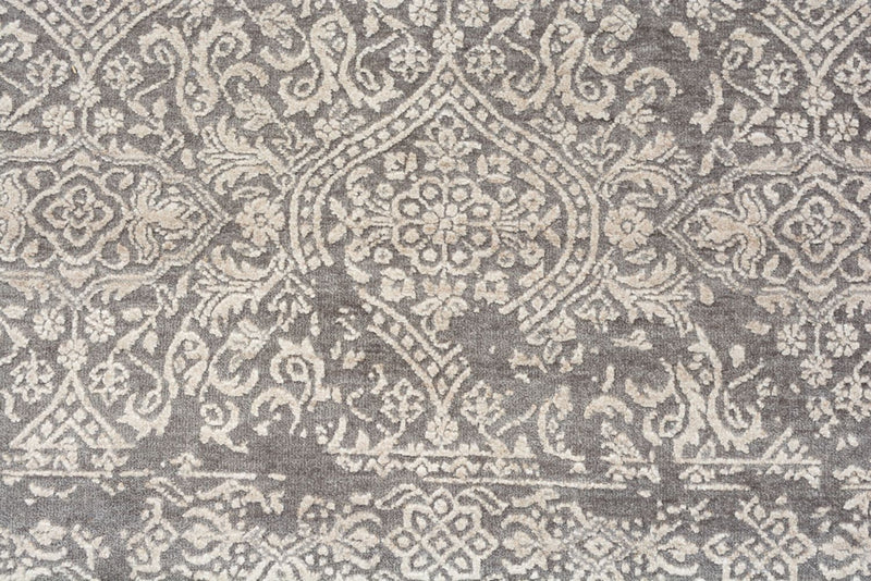 Designerski dywan - 179 x 125 cm - szary