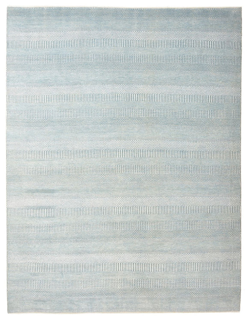 Designerski dywan - 313 x 243 cm - jasnoniebieski