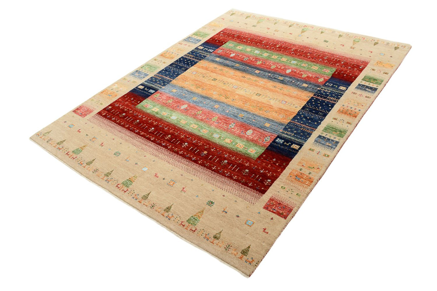 Indo Loribaft Dywan 207x156cm - Dywan wełniany