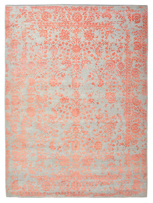 Designerski dywan - 372 x 275 cm - różowy