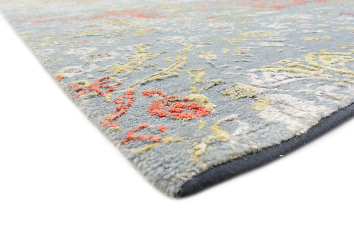 Designerski dywan - 369 x 274 cm - jasnoniebieski