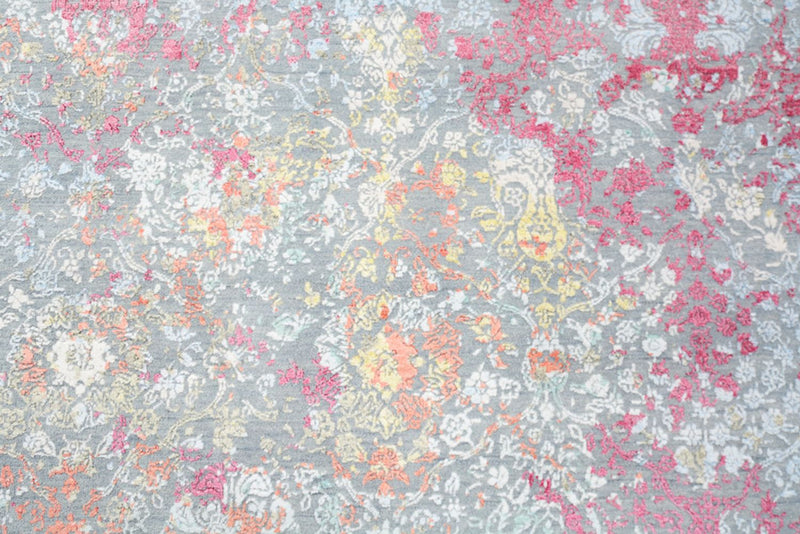 Designerski dywan - 369 x 274 cm - jasnoniebieski