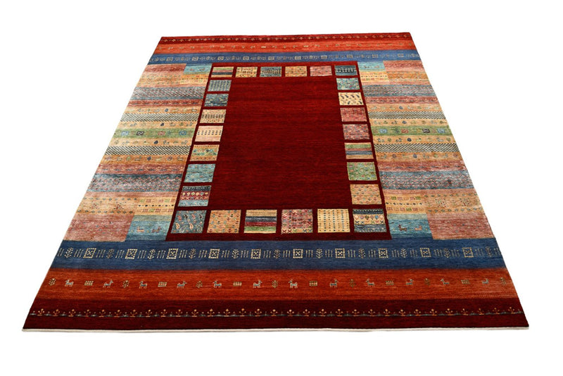 Dywan Gabbeh - Loribaft Indus - 336 x 254 cm - czerwony
