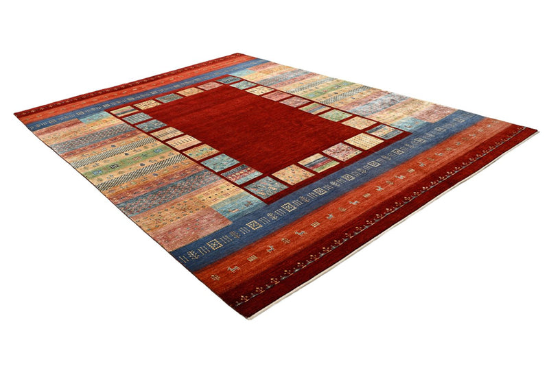 Dywan Gabbeh - Loribaft Indus - 336 x 254 cm - czerwony