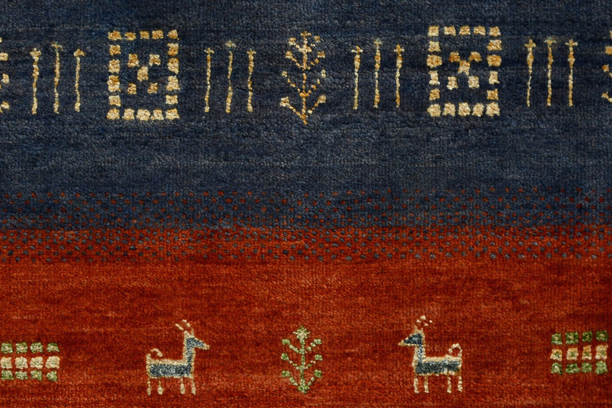 Dywan Gabbeh - Loribaft Indus - 336 x 254 cm - czerwony