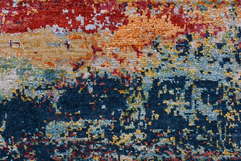 Designerski dywan - 182 x 119 cm - wielokolorowy