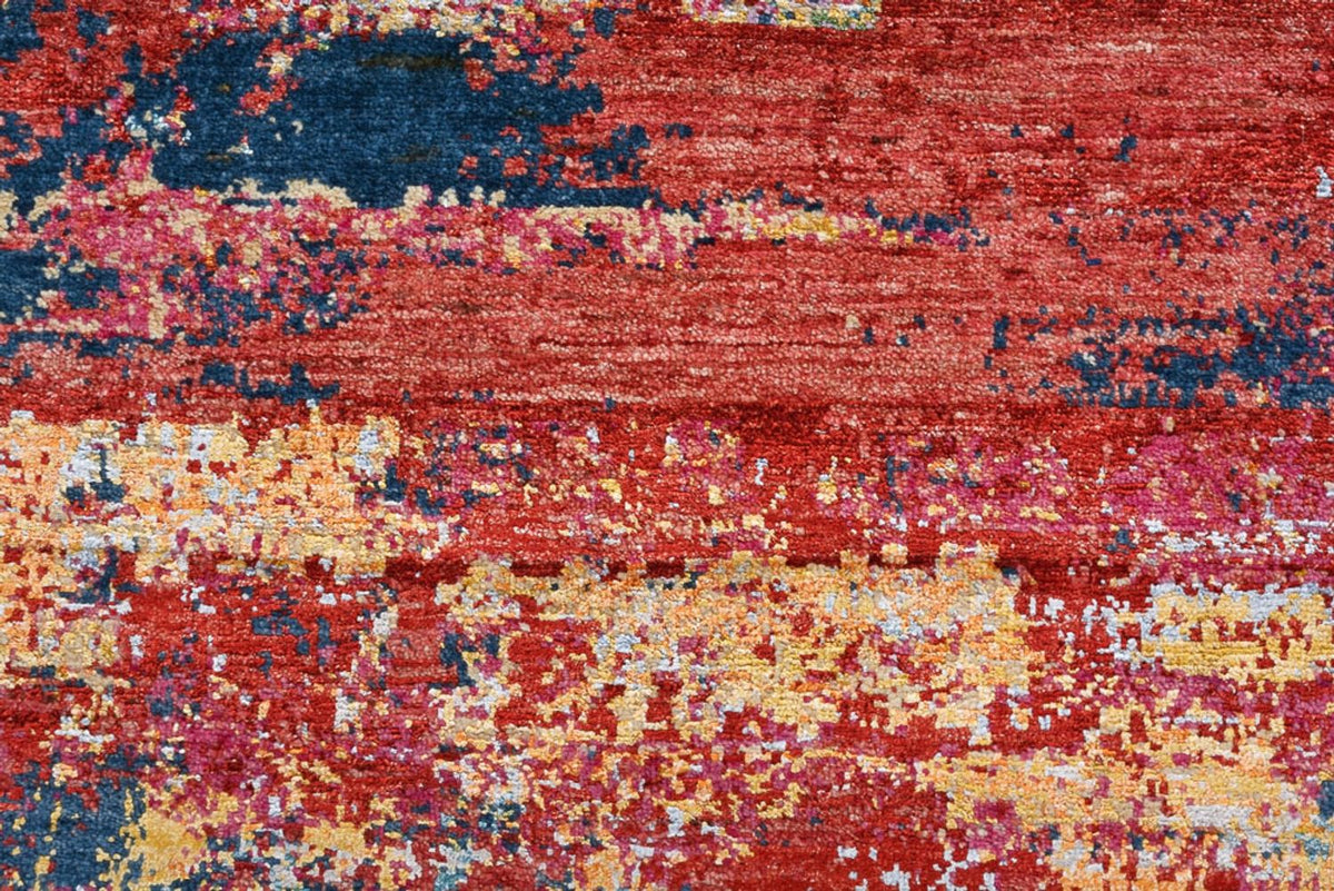 Designerski dywan - 182 x 119 cm - wielokolorowy