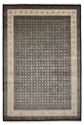 Orientalny dywan - Bijar - Indus - 301 x 203 cm - ciemny beż