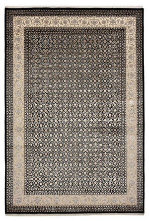 Orientalny dywan - Bijar - Indus - 301 x 203 cm - ciemny beż