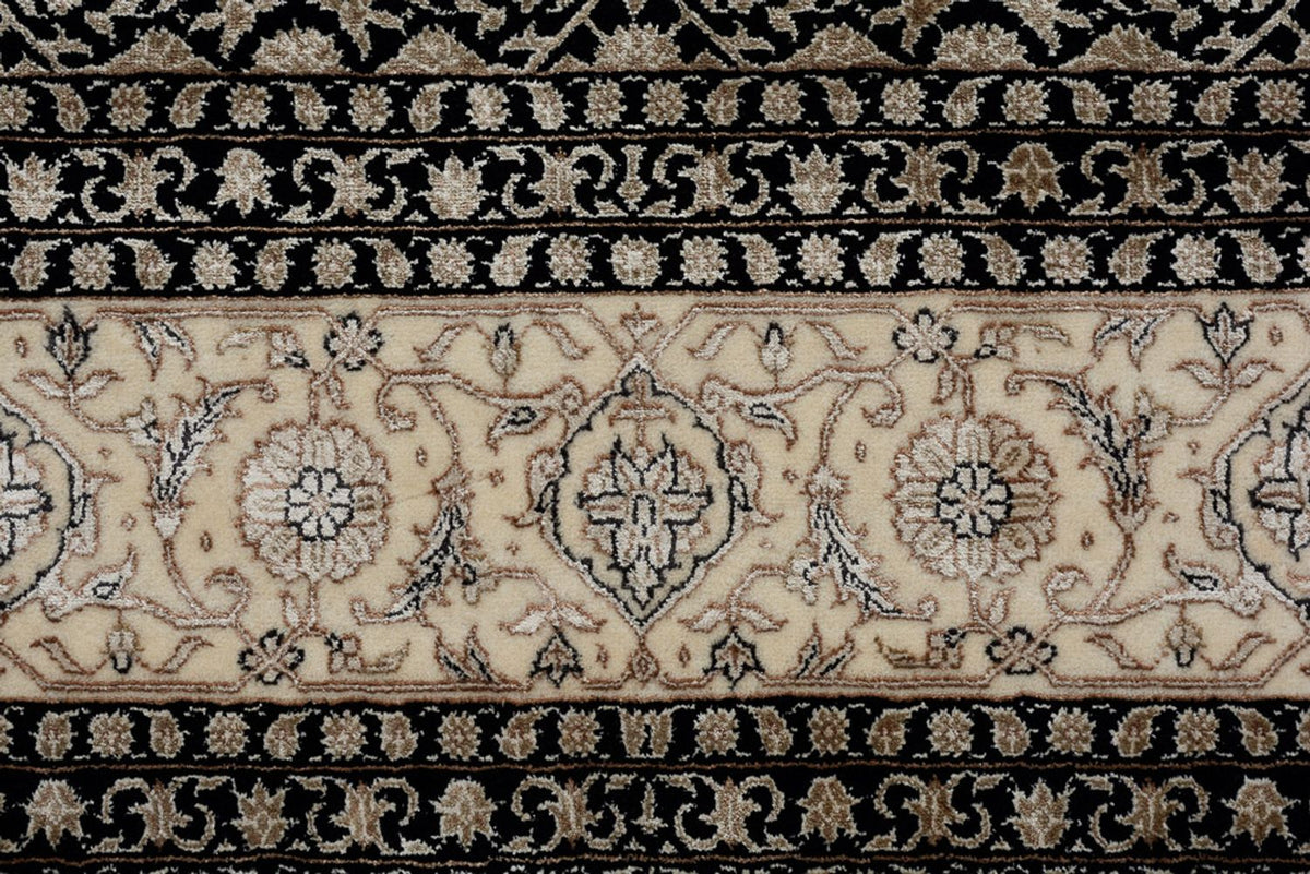 Orientalny dywan - Bijar - Indus - 301 x 203 cm - ciemny beż