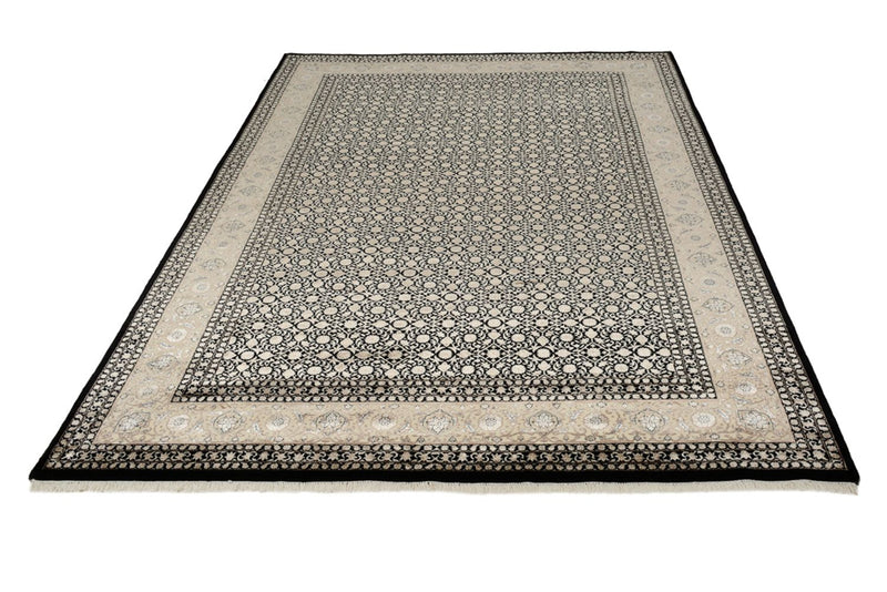 Orientalny dywan - Bijar - Indus - 301 x 203 cm - ciemny beż