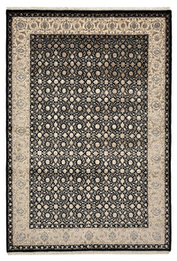 Orientalny dywan - Bijar - Indus - 202 x 139 cm - ciemny beż