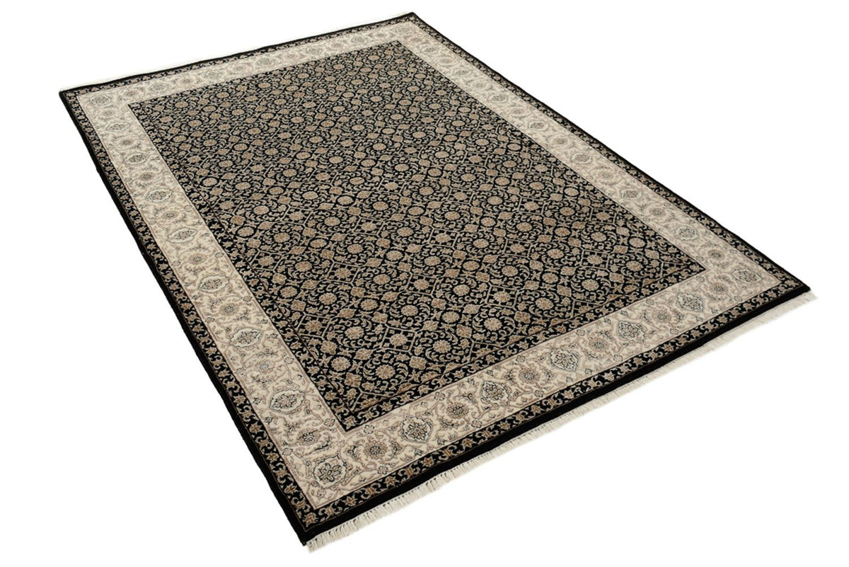 Orientalny dywan - Bijar - Indus - 200 x 142 cm - ciemny beż