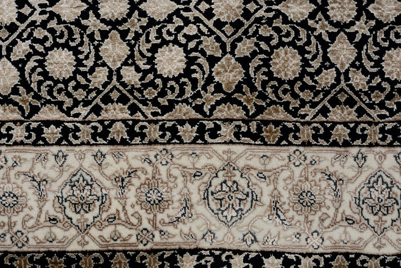 Orientalny dywan - Bijar - Indus - 200 x 142 cm - ciemny beż