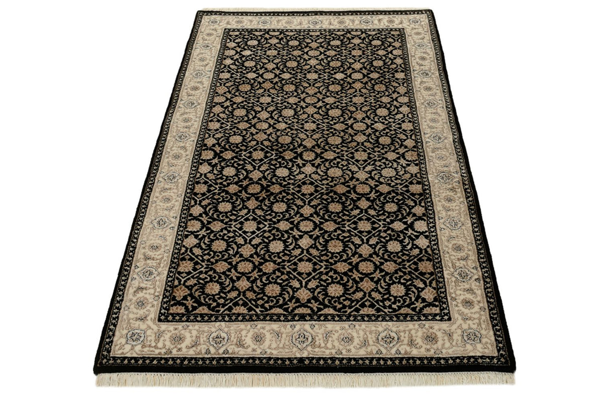 Orientalny dywan - Bijar - Indus - 157 x 95 cm - ciemny beż