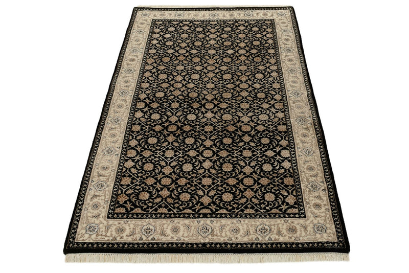 Orientalny dywan - Bijar - Indus - 157 x 95 cm - ciemny beż
