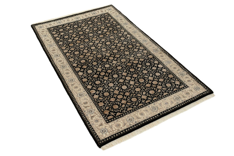 Orientalny dywan - Bijar - Indus - 157 x 95 cm - ciemny beż