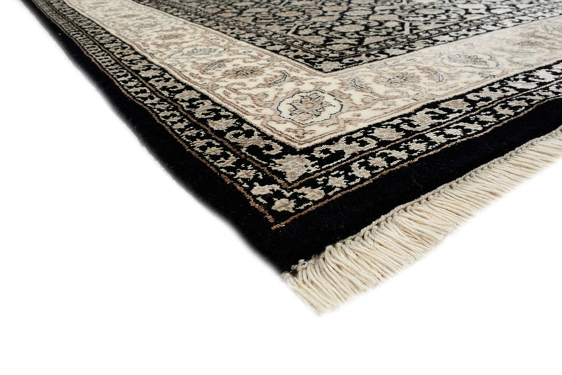 Orientalny dywan - Bijar - Indus - 204 x 139 cm - ciemny beż