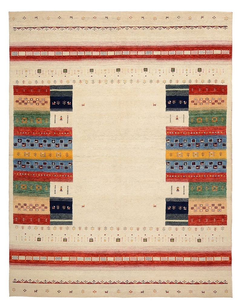 Dywan Gabbeh - Loribaft Indus - 308 x 246 cm - jasny beż