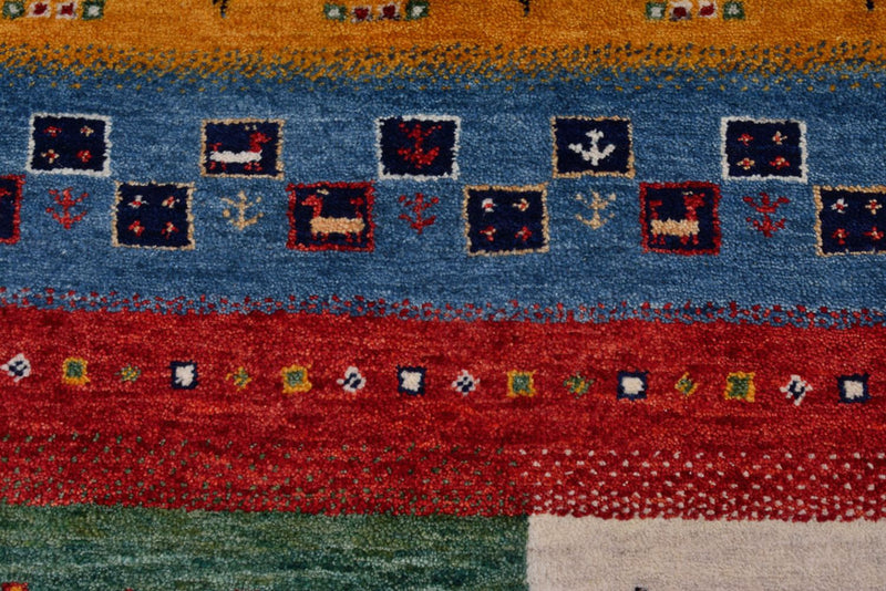 Dywan Gabbeh - Loribaft Indus - 308 x 246 cm - jasny beż