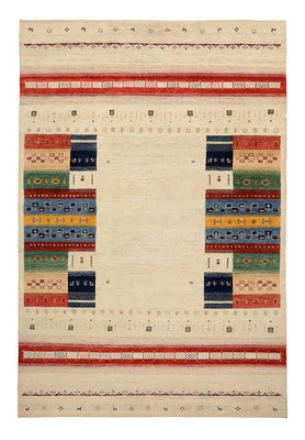 Dywan Gabbeh - Loribaft Indus - 303 x 205 cm - jasny beż