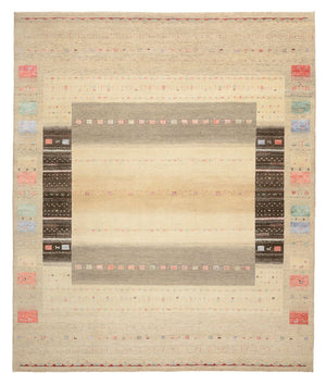 Dywan Gabbeh - Loribaft Indus - 300 x 253 cm - jasny beż