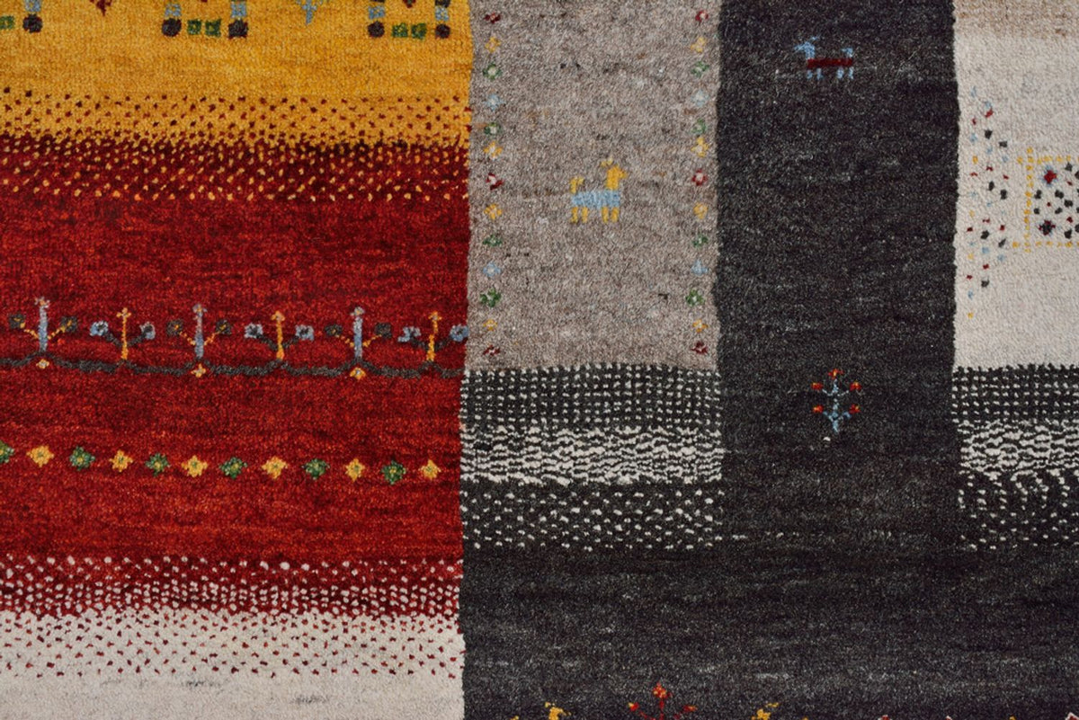 Dywan Gabbeh - Loribaft Indus - 347 x 254 cm - jasny beż