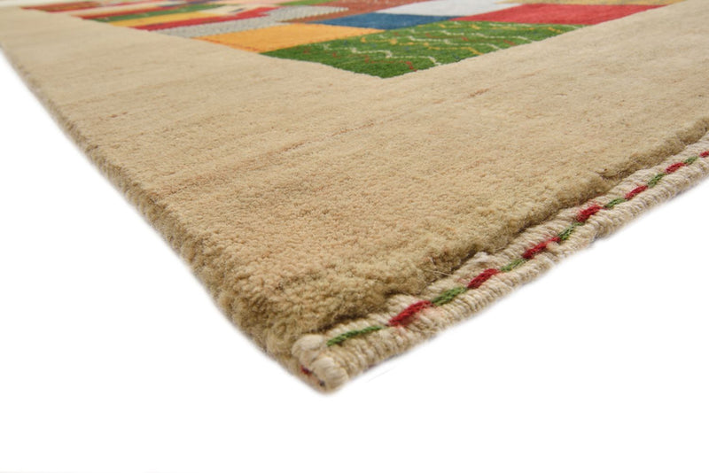 Dywan Gabbeh - Loribaft Indus - 347 x 246 cm - wielokolorowy