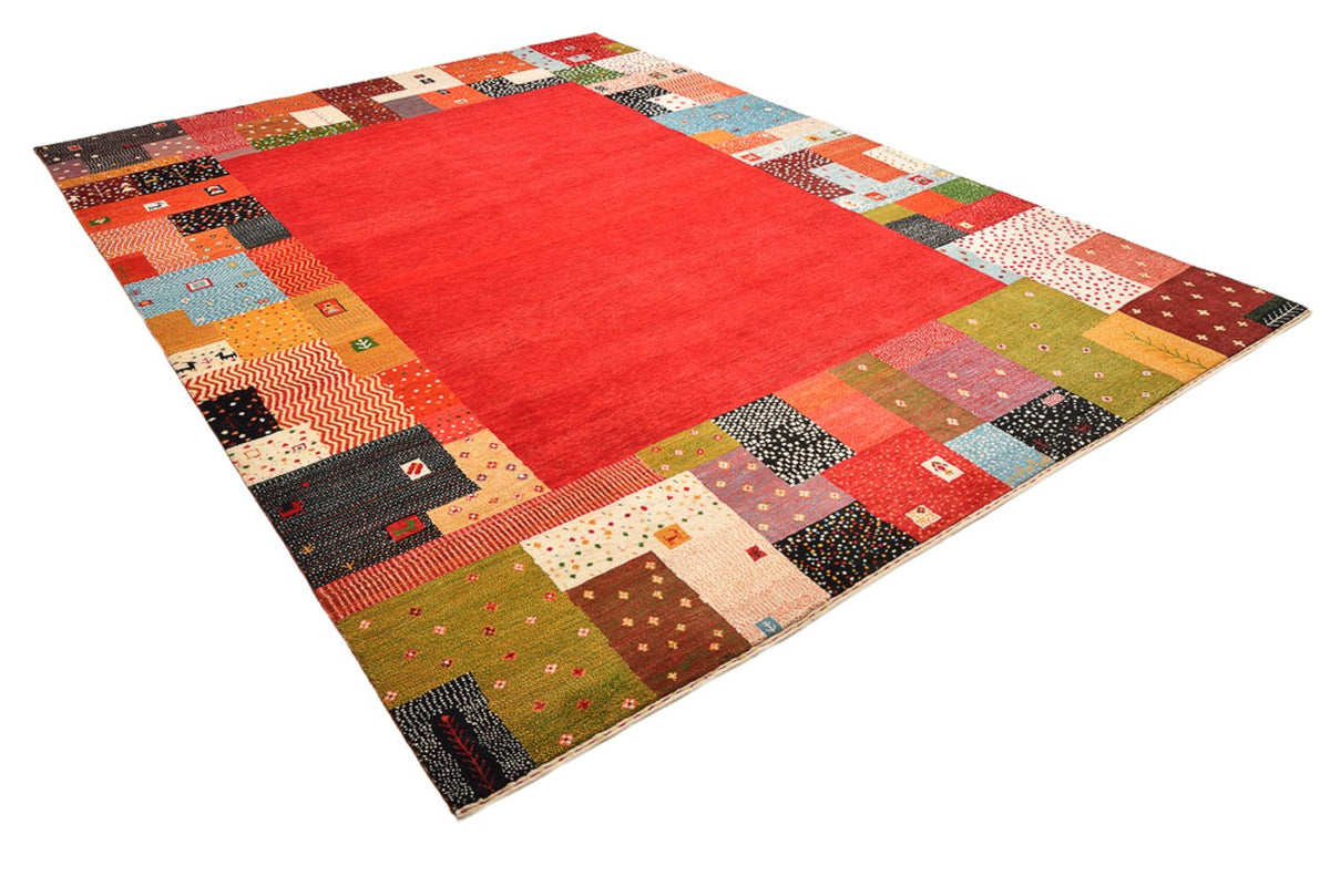 Dywan Gabbeh - Loribaft Indus - 344 x 251 cm - czerwony