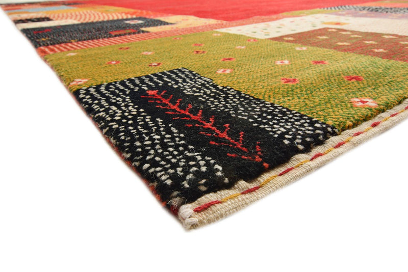 Dywan Gabbeh - Loribaft Indus - 344 x 251 cm - czerwony