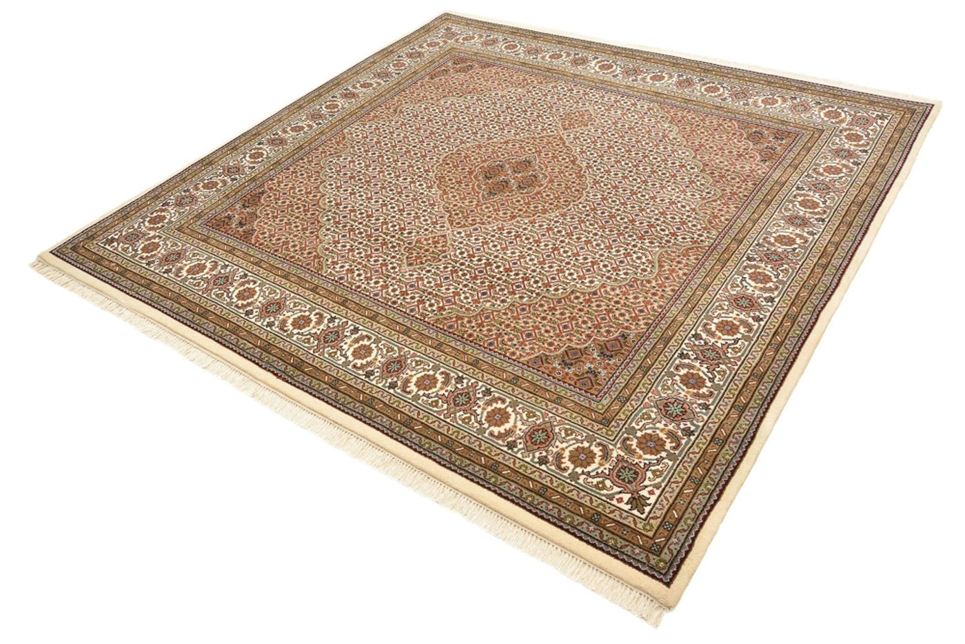 Indo Tabriz Dywan 203x201cm - Dywan orientalny