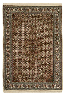 Dywan orientalny - Tabriz - 177 x 125 cm - ciemny beż