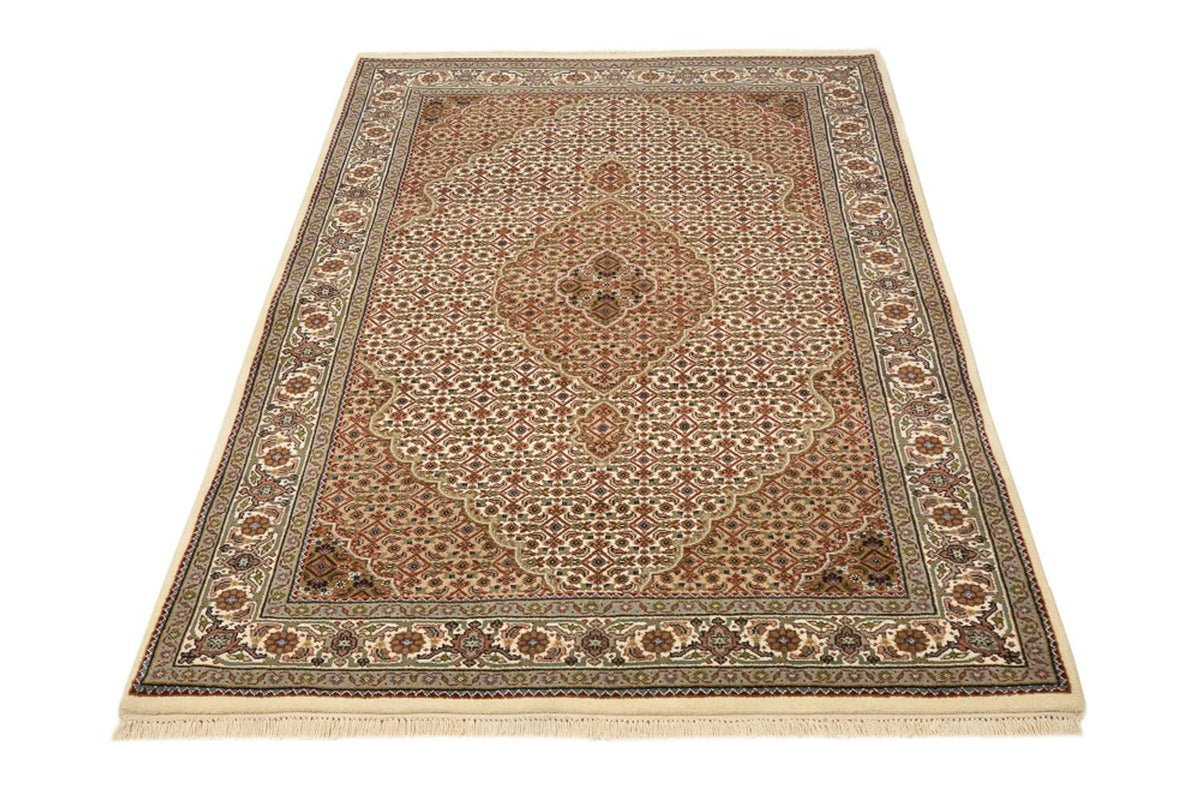 Dywan orientalny - Tabriz - 177 x 125 cm - ciemny beż